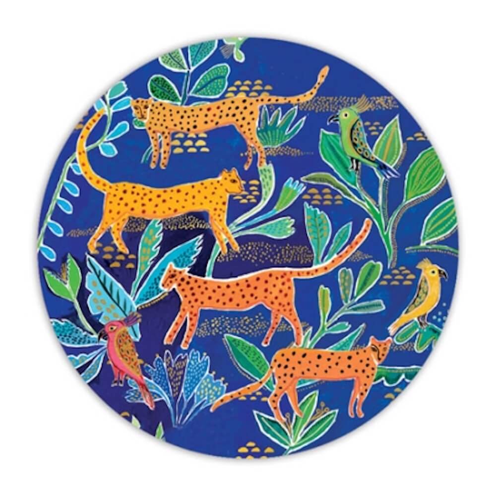 Le Guépard - Magnet décapsuleur 5,8 cm Cartes d'art
